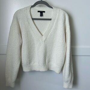 Off white Forever21 sweater